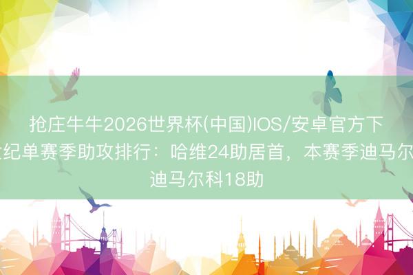抢庄牛牛2026世界杯(中国)IOS/安卓官方下载 本世纪单赛季助攻排行：哈维24助居首，本赛季迪马尔科18助