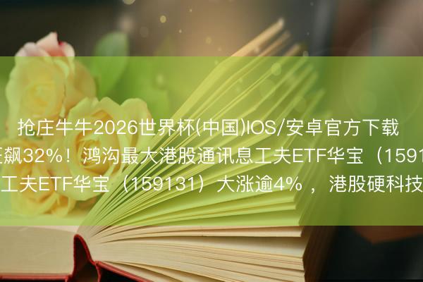 抢庄牛牛2026世界杯(中国)IOS/安卓官方下载 “中国版Anthropic”狂飙32%！鸿沟最大港股通讯息工夫ETF华宝（159131）大涨逾4% ，港股硬科技再冲锋